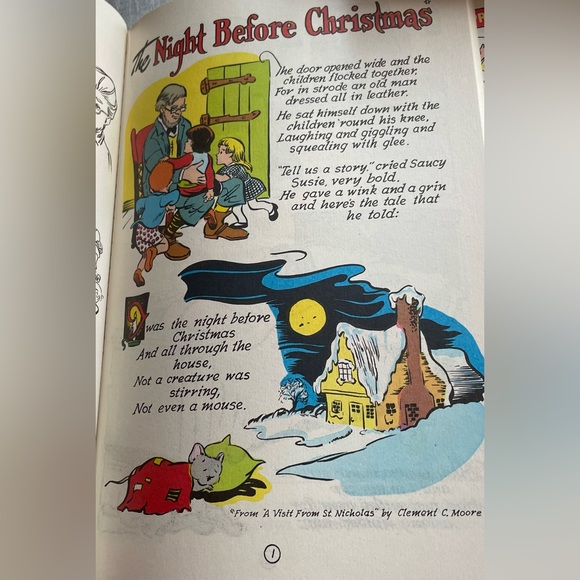 🔥 3 lots/$10Vintage Walt Kelly's SANTA CLAUS, Volume 1, No. 1, 1991 comic - Picture 3 of 5